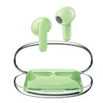 AWEI Bluetooth 5.3 T85 ENC TWS headphones + docking station green