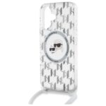 Karl Lagerfeld KLHMP16SHCKCKLCT iPhone 16 6.1" transparent hardcase IML Crossbody Monogram Karl & - imagine 5