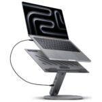 Laptop Stand Spigen LD204H Hub gray - imagine 2
