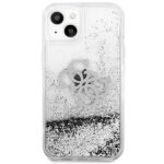 Guess GUHCP13SLG4GSI iPhone 13 mini 5,4" silver hardcase 4G Big Liquid Glitter - imagine 3