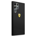 Ferrari FESSIHCS22LBK S22 Ultra S908 black hardcase On Track Silicone - imagine 4