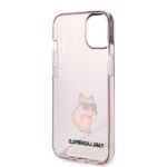 Karl Lagerfeld KLHCP14MHNCHTCP iPhone 14 Plus / 15 Plus 6,7" pink hardcase Ikonik Choupette - imagine 7