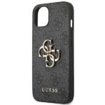 Guess GUHCP14M4GMGGR iPhone 14 Plus / 15 Plus 6.7" grey hardcase 4G Big Metal Logo - imagine 6