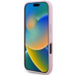 Guess GUHMP16MPGPYSP iPhone 16 Plus 6.7" pink hardcase Peony Script Logo MagSafe - imagine 5