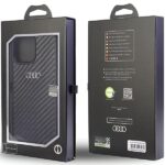 Audi Carbon Fiber iPhone 13 Pro Max 6.7" black hardcase AU-TPUPCIP13PM-R8/D2-BK - imagine 5