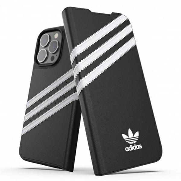 Adidas OR Booklet Case PU iPhone 13 Pro/ 13 6,1" black white 47112