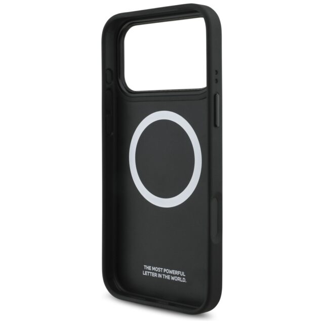 Case BMW M Quilted Logo MagSafe for  iPhone 17 Pro Max blue - imagine 7