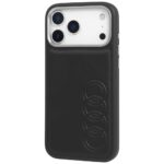 Case Audi TT Synthetic Leather MagSafe for iPhone 17 Pro black - imagine 2
