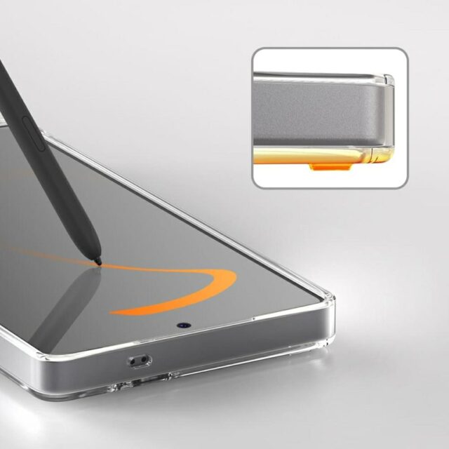 Araree Duple M case for Samsung Galaxy S25 Ultra transparent matt - imagine 5