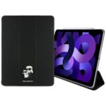 Karl Lagerfeld KLFC13RM24SAKCK iPad Air 13" 2024 Book Cover black Saffiano Magnetic Karl &Choupette