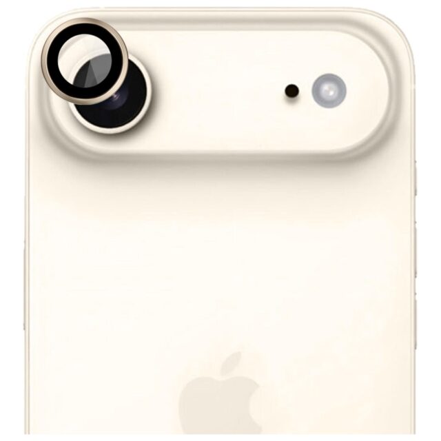 Camera lens protection 3MK Lens Protection Pro for Apple iPhone Air gold - imagine 2