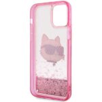 Karl Lagerfeld KLHCP12MLNCHCP iPhone 12/12 Pro 6,1" pink hardcase Glitter Choupette Head - imagine 7