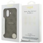 Guess 4G Ring Classic Logo MagSafe Case for iPhone 17 Brown - imagine 8