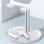 USAMS Desk Holder for Phone/Tablet silver ZJ048ZJ02 (US-ZJ048) - imagine 4