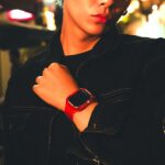 Skinarma Band+Case Saido 2in1 Apple Watch 45/44mm red - imagine 5