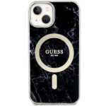 Guess GUHMP14SPCUMAK iPhone 14 / 15 / 13 6.1" black hardcase Marble MagSafe - imagine 3