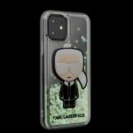 Karl Lagerfeld KLHCN61GLGIRKL iPhone 11 6,1" / Xr hardcase Ikonik Glitter Glow in the dark - imagine 6