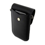 Hello Kitty HKOWBPGHDLMK Black Leather Handbag with Metal Logo and Chain - imagine 3