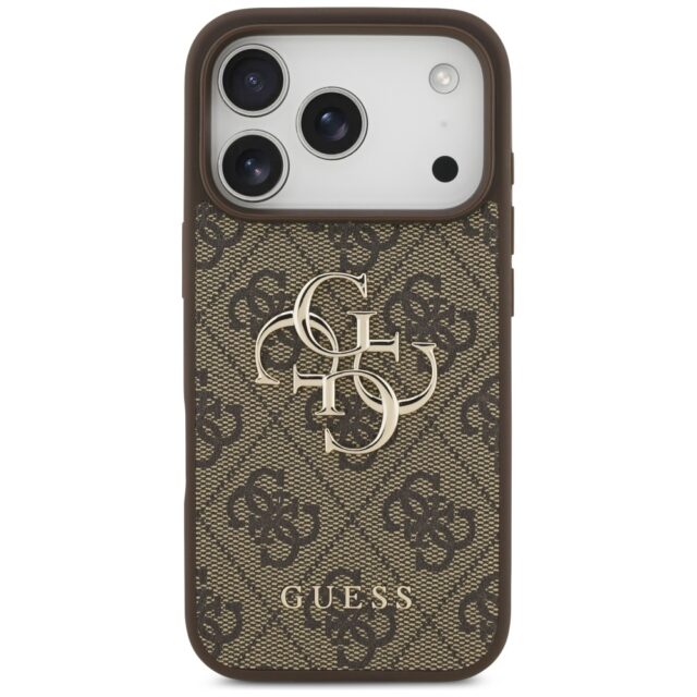 Case Guess 4G Big Logo for iPhone 17 Pro brown - imagine 3