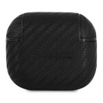 Ferrari FESA3CABK AirPods 3 cover black On Track PU Carbon - imagine 2