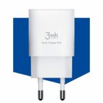 3MK HyperCharger 20W 1xUSB-C + 1xUSB-A Wall Charger PD/QC - imagine 3