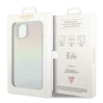 Guess GUHCP15SHDECMI iPhone 15 / 14 / 13 6.1"hardcase IML Faceted Mirror Disco Iridesc - imagine 8