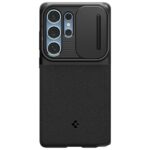Spigen Optik Armor Case for Samsung Galaxy S25 Ultra Black - imagine 2