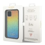 Guess GUHCN61HDECMI iPhone 11 / Xr 6.1" hardcase IML Faceted Mirror Disco Iridescent - imagine 8