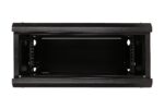 Extralink 4U 600x450 Black | Rackmount cabinet | wall mounted - imagine 5