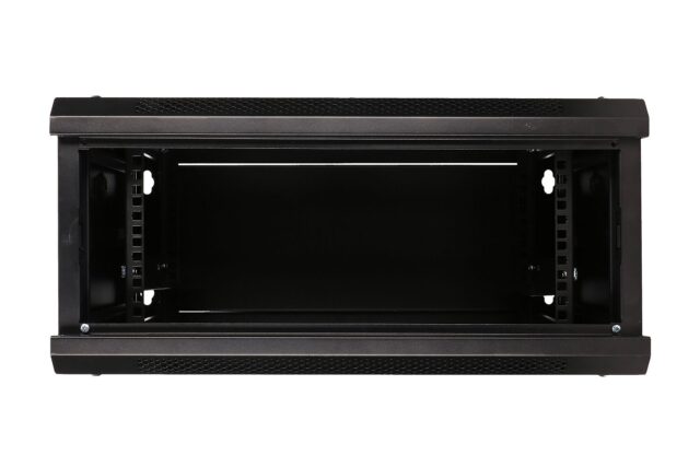 Extralink 4U 600x450 Black | Rackmount cabinet | wall mounted - imagine 5