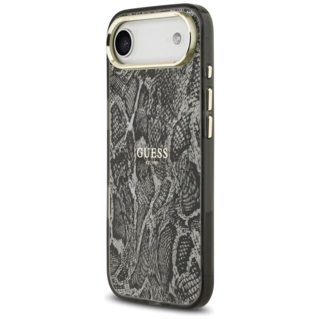 Guess Python Pattern MagSafe Case for iPhone Air Black - imagine 2