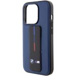 BMW BMHCP15LGSPBIV iPhone 15 Pro 6.1" navy hardcase M Grip Stand Bicolor - imagine 7