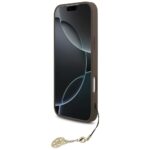 Guess 4G Charms Collection MagSafe case for iPhone 17 Pro Max brown - imagine 4