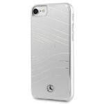 Mercedes MEHCI8OLBRSI iPhone 7/8/SE 2020/ SE 2022 hard case silver Aluminium Organic III - imagine 2