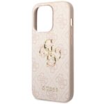 Guess GUHCP14L4GMGPI iPhone 14 Pro 6,1" pink hardcase 4G Big Metal Logo - imagine 6