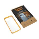 PanzerGlass ClearCase iPhone 13 Pro6.1" Antibacterial Military grade Tangerine 0338 - imagine 5