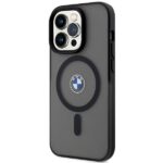 BMW BMHMP15LDSLK iPhone 15 Pro 6.1" black hardcase IML Signature MagSafe - imagine 2