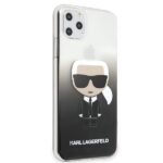 Karl Lagerfeld KLHCN65TRDFKBK iPhone 11Pro Max black Gradient Ikonik Karl - imagine 5