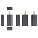 Eveready WX30C 30000mAh | Powerbank | Black, 2x USB-A, 1x USB-C - imagine 2