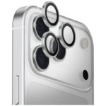 UNIQ Optix Aluminum Camera Lens Protector for iPhone 17 Pro / iPhone 17 Pro Max with Applicator Silv