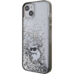 Karl Lagerfeld KLHCP15MLKCNSK iPhone 15 Plus/ 14 Plus 6.7" transparent hardcase Liquid Glitter Choup - imagine 2