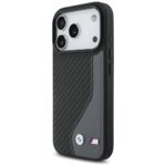 Case BMW M Carbon Logo MagSafe for iPhone 17 Pro anthracite - imagine 2