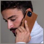 Etui dbramante 1928 Lynge 2w1 Wallet do  iPhone 14 Pro brązowy/brown - imagine 9