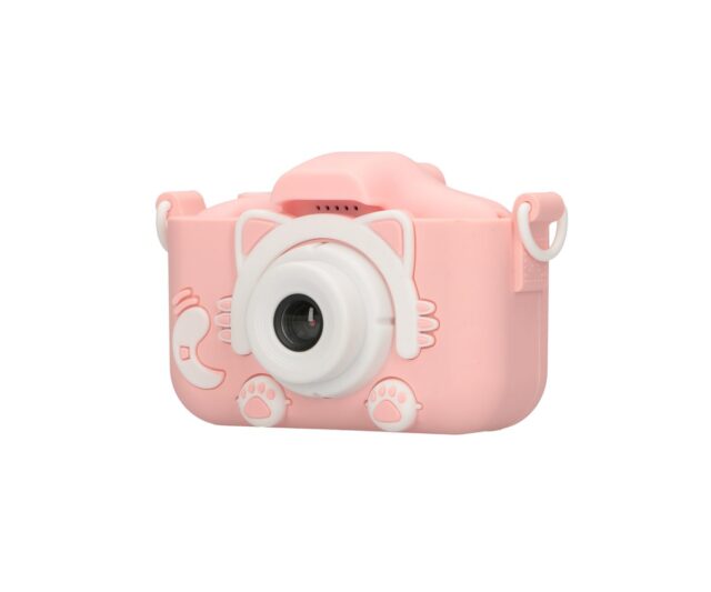 Extralink Kids Camera H27 Dual Pink Digital Camera, 1080P 30fps, 2.0" Display - imagine 2