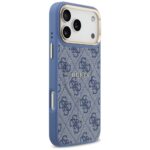 Case Guess 4G PU Classic Logo MagSafe for iPhone 17 Pro Max blue - imagine 4