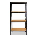 Extralink Shelf, 4-Tier 180x120x60cm Black 500 kg Pro - imagine 2