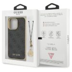 Guess GUHCP14XGF4GGR iPhone 14 Pro Max 6.7" grey hardcase 4G Charms Collection - imagine 8