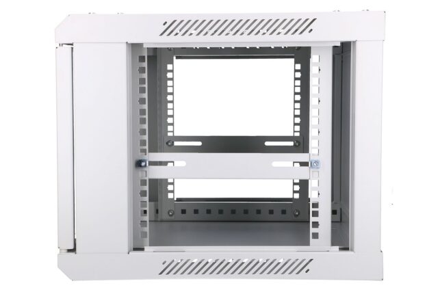 Extralink 6U 600x450 Gray | Rackmount cabinet | wall mounted - imagine 7