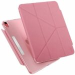 UNIQ Camden Bookcase iPad 10 gen. (2022) rouge pink Antimicrobial