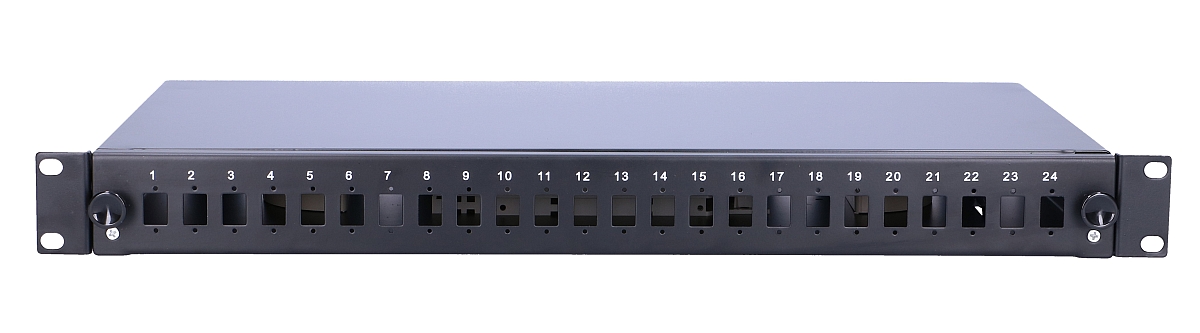 cps-83ebaa1a35f0610b817a71f56c771d27-2025-12-05-07-40-52 Extralink 24 Core | Patch panel | 24 port, black - imagine 1